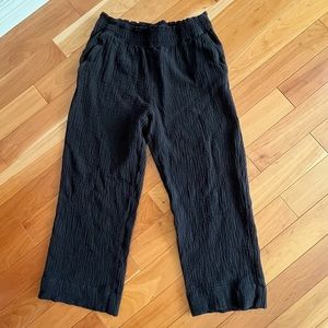 H&M | Cropped linen pants